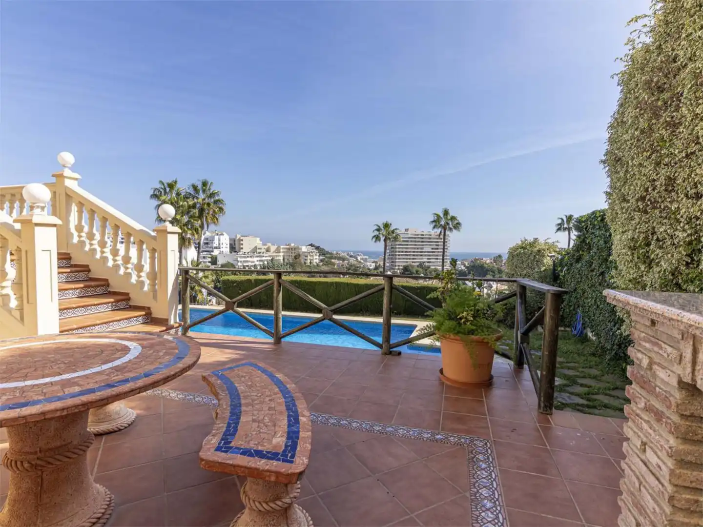 Terrace of Houses for sale in Benalmádena  with Air Conditioner, Heating and Private garden