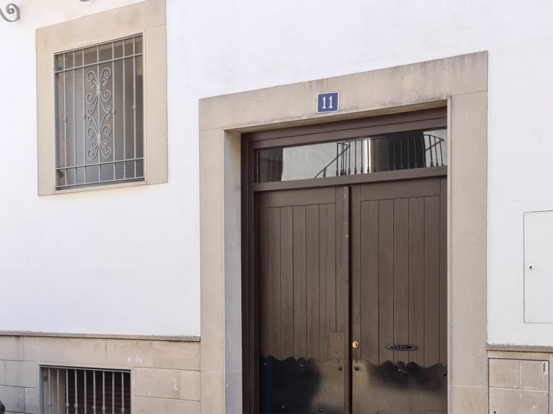 Vista exterior de Pis en venda en Baeza amb Calefacció, Jardí privat i Piscina