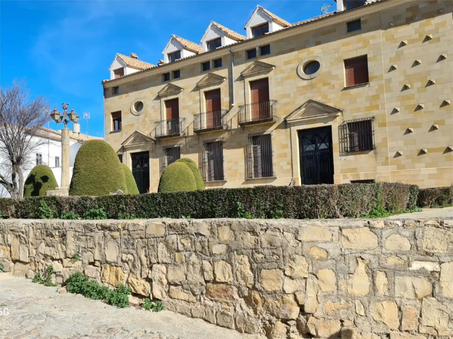 Flat for sale in Calle General Marchesis, 11, Baeza Exterior view of Flat for sale in Baeza with Heating, Private garden and Swimming Pool