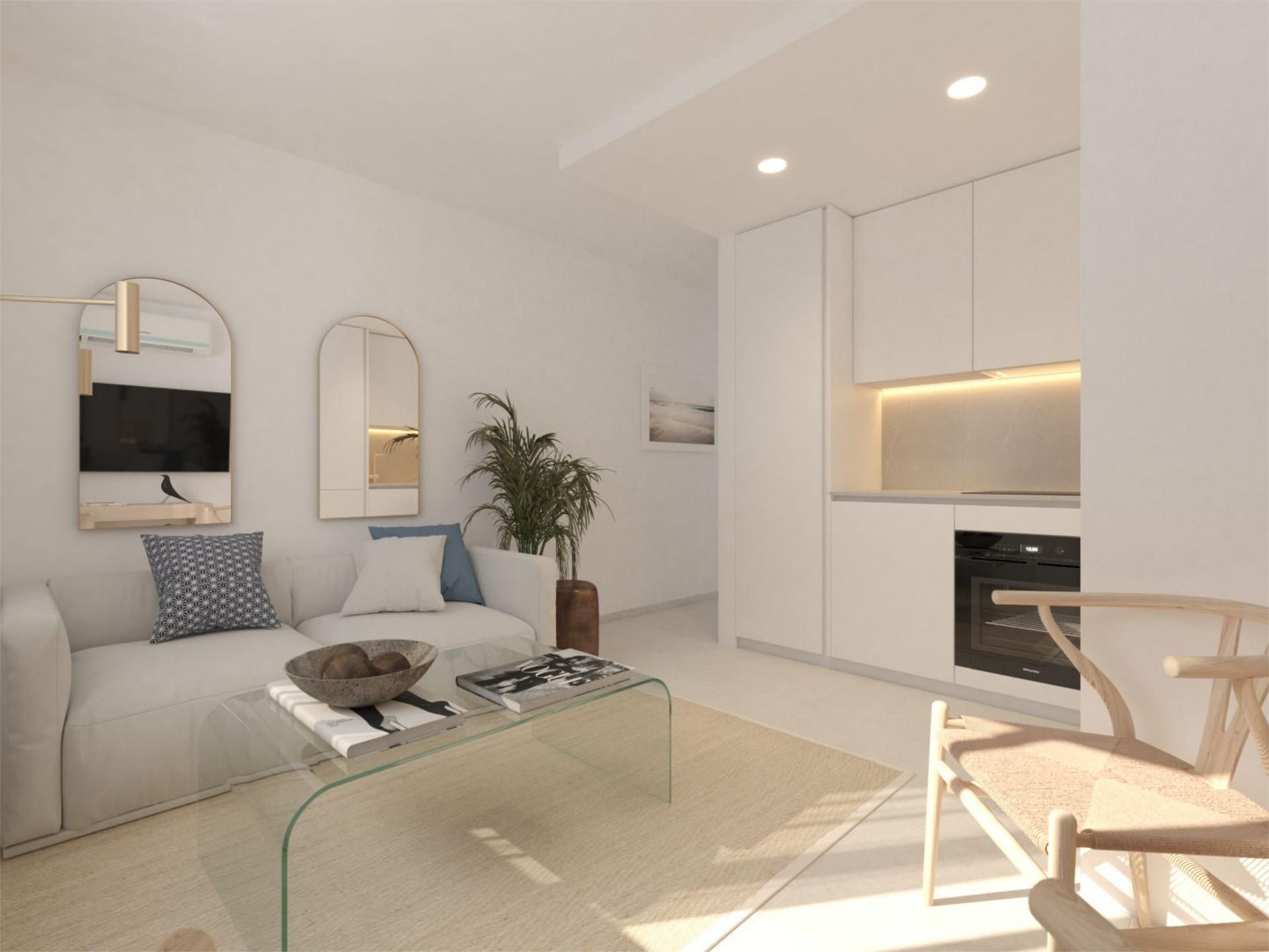 Living room of Flat for sale in Tarifa  with Air Conditioner, Heating and Swimming Pool