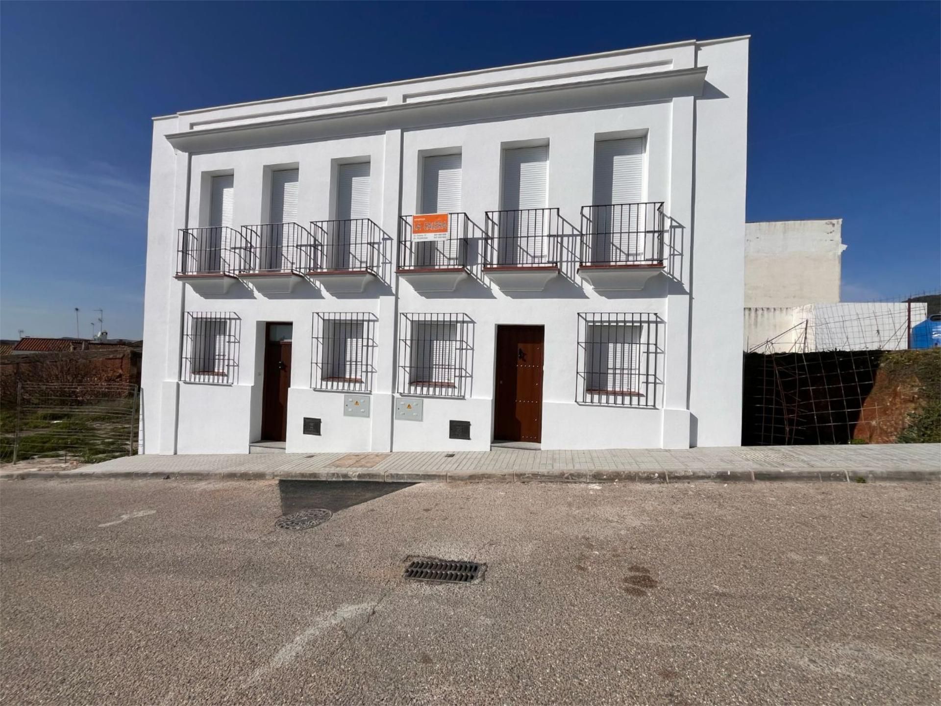 Exterior view of Single-family semi-detached for sale in El Pedroso  with Terrace and Balcony