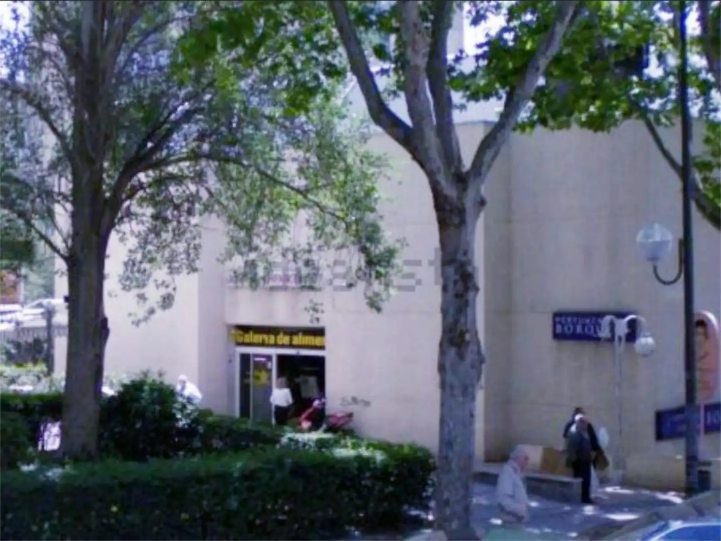 Exterior view of Commercial properties for rent in Madrid