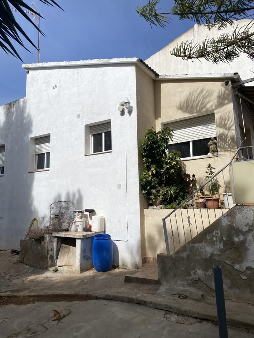 Exterior view of House or chalet for sale in La Pobla de Montornès    with Air Conditioner and Terrace