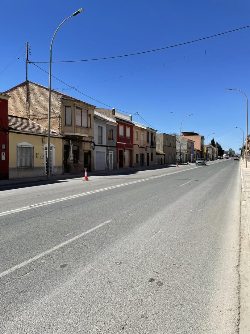 Exterior view of Planta baja for sale in  Murcia Capital  with Private garden