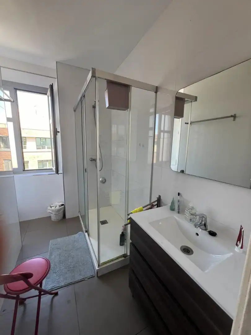 Room in Calle Atarazanas, 15, Centro Histórico Bathroom of Flat for share in Málaga with Balcony