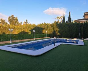 Swimming pool of House or chalet for sale in Molina de Segura  with Air Conditioner, Terrace and Swimming Pool