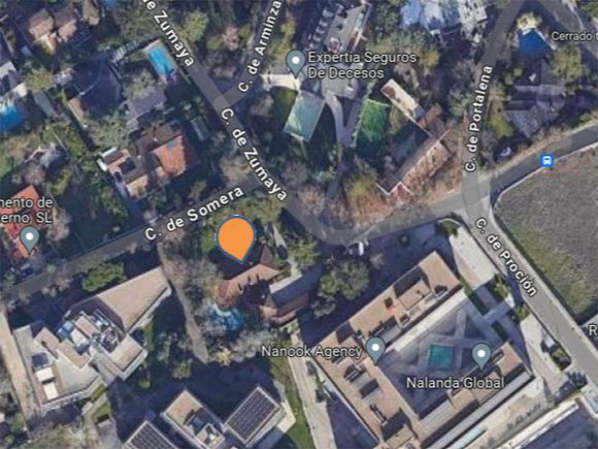 Exterior view of Land for sale in  Madrid Capital