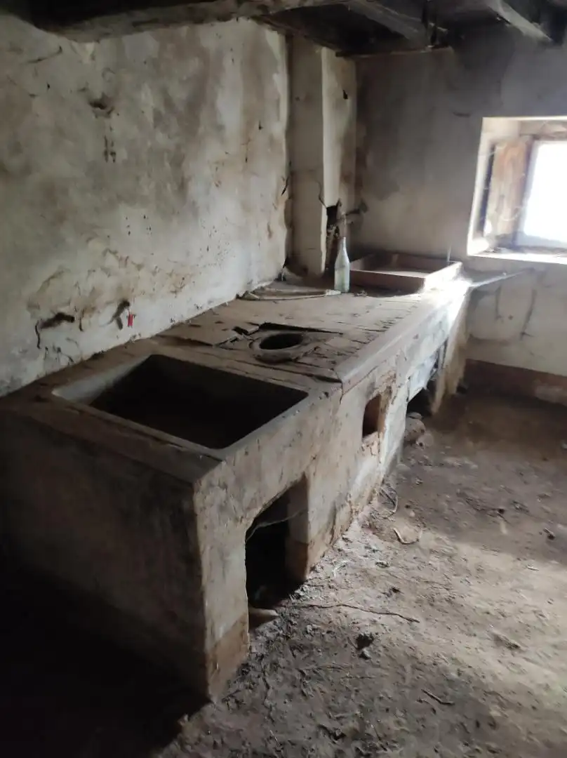 Cocina de Finca rústica en venta en Aguilar de Campoo