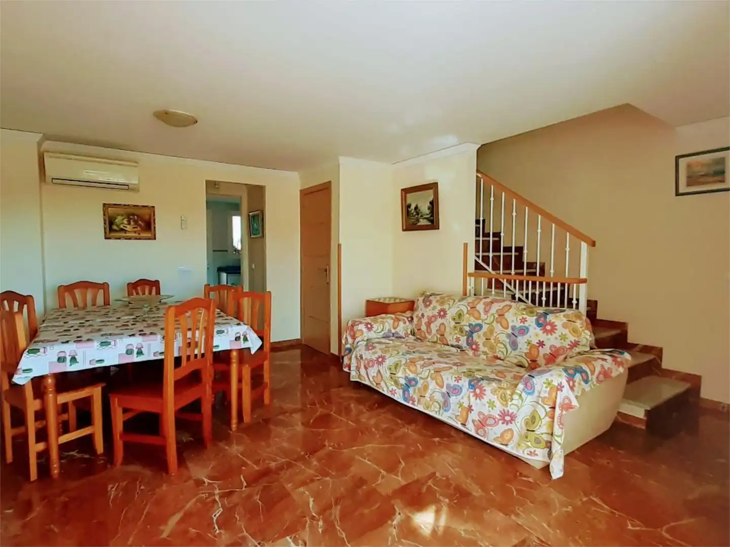 Casa o chalet en venta en Carrer Senill, 14, Playa de Gandia Sala de estar de Casa o chalet en venta en Gandia con Aire acondicionado y Terraza