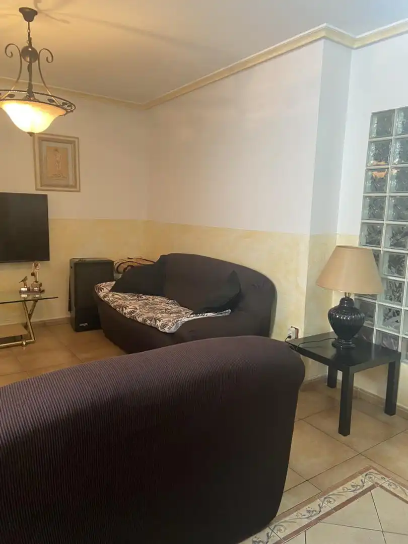 Sala d'estar de Planta baixa en venda en Aspe amb Terrassa, Moblat i Rentadora