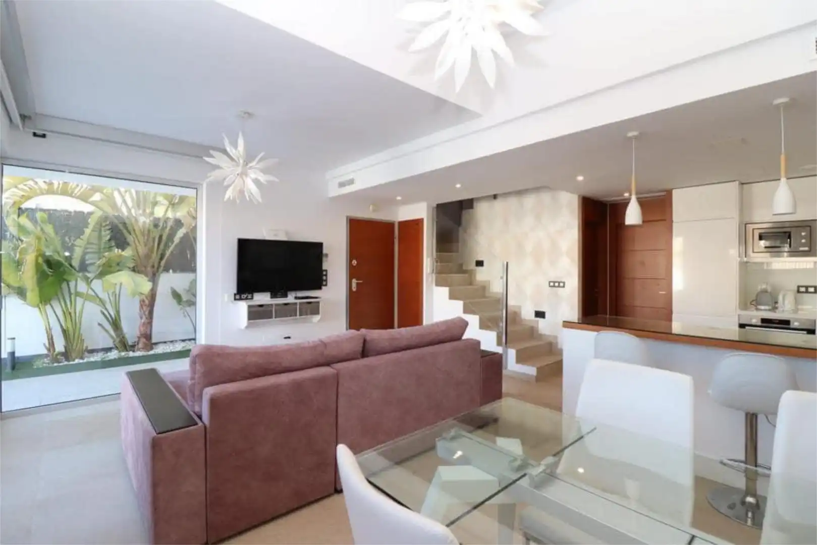 Wohnung zum Verkauf in Carrer la Malva Rosa, 9, El Raso Wohnzimmer von Wohnung zum Verkauf in Guardamar del Segura mit Terrasse, Schwimmbad und Balkon