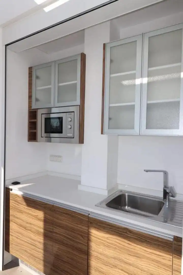 Wohnung zum Verkauf in Carrer la Malva Rosa, 9, El Raso Küche von Wohnung zum Verkauf in Guardamar del Segura mit Terrasse, Schwimmbad und Balkon