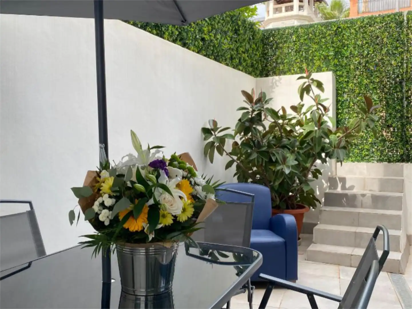 Terrasse von Büro zur Miete in  Palma de Mallorca
