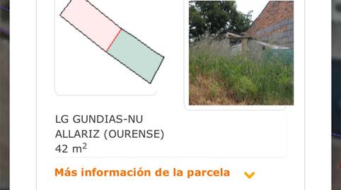 Foto 3 de Casa adosada en venta en Gundias, 70, Allariz, Ourense