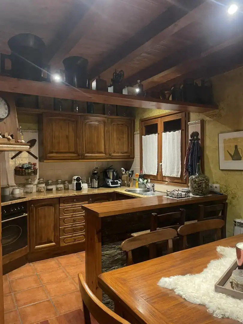 Kitchen of Detached homes for sale in Prats i Sansor  with Terrace and Balcony