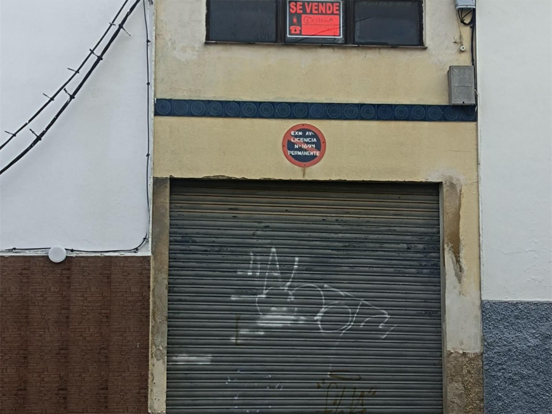 Vista exterior de Garatge en venda en  Jaén Capital