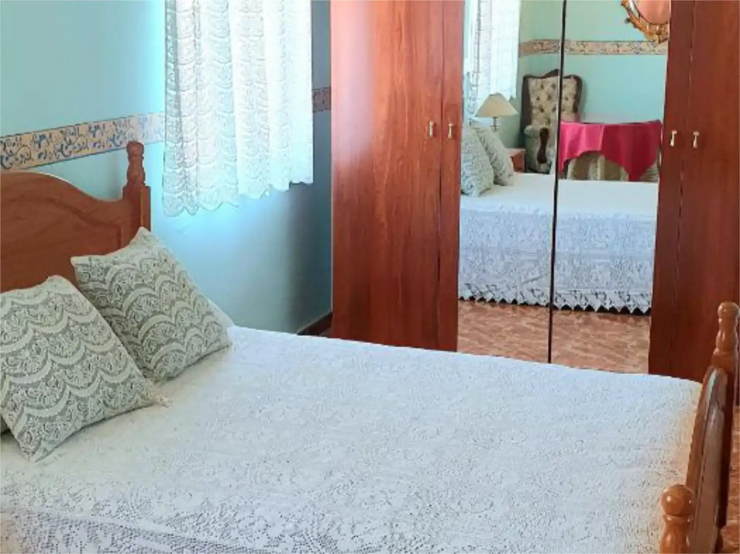 Schlafzimmer von Wohnung zum Verkauf in Zorita mit Klimaanlage, Heizung und Terrasse