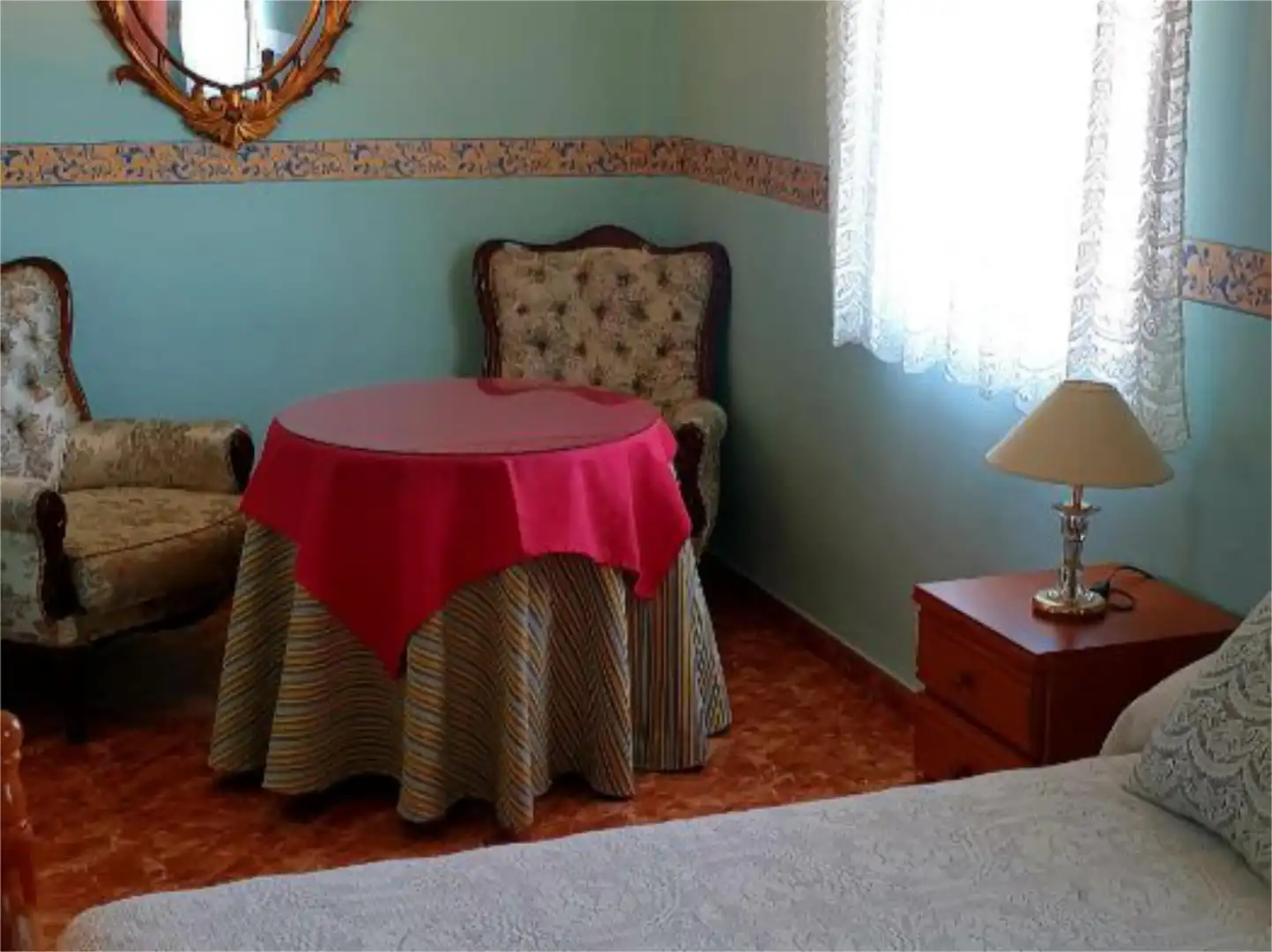 Schlafzimmer von Wohnung zum Verkauf in Zorita mit Klimaanlage, Heizung und Terrasse