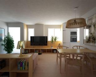 Living room of Flat for sale in  Teruel Capital  with Terrace and Balcony