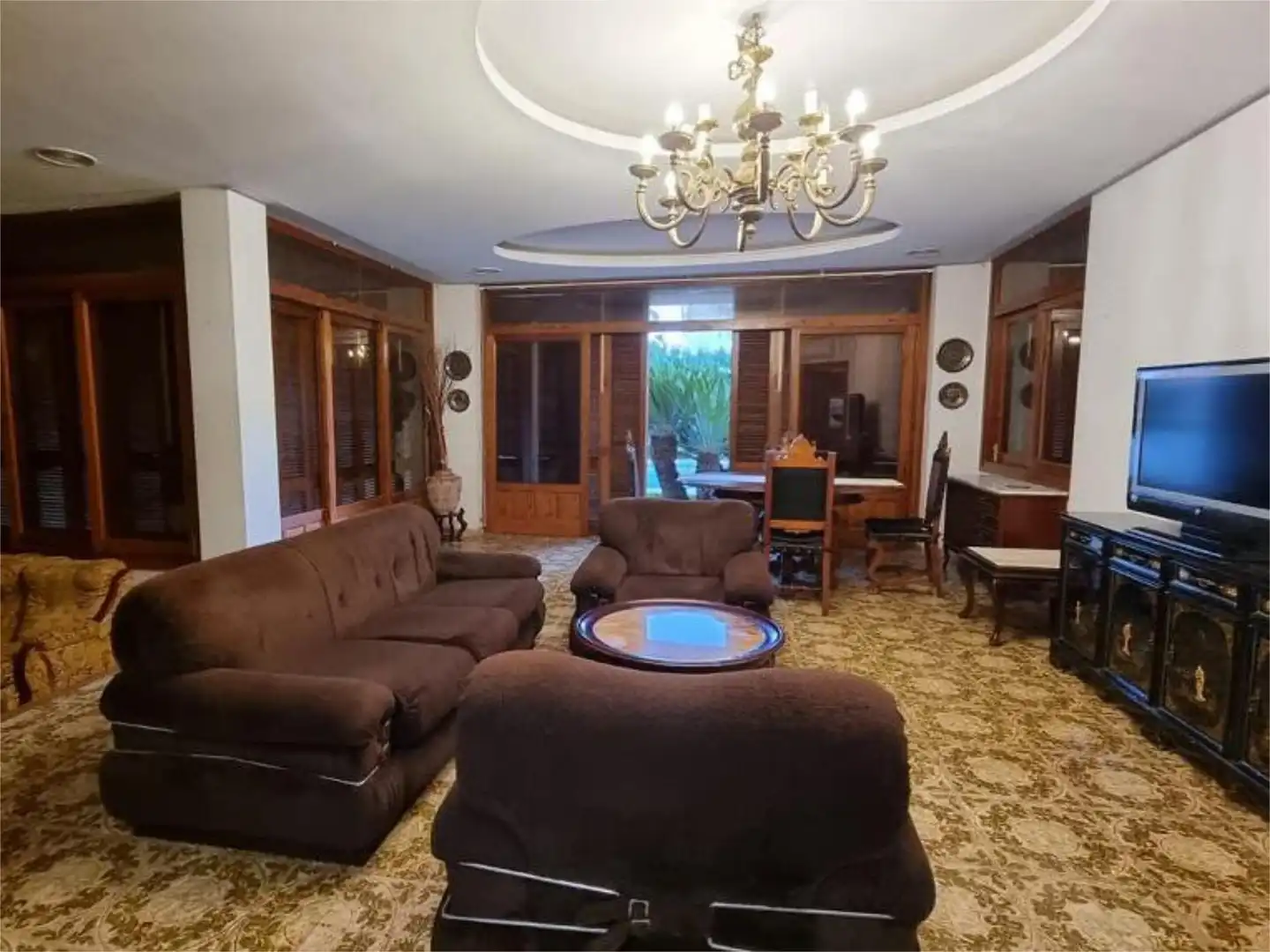 Houses for rent in Carrer de la Devesa, 19, Playa de Gandia Living room of Houses for rent in Gandia with Air Conditioner, Terrace and Swimming Pool