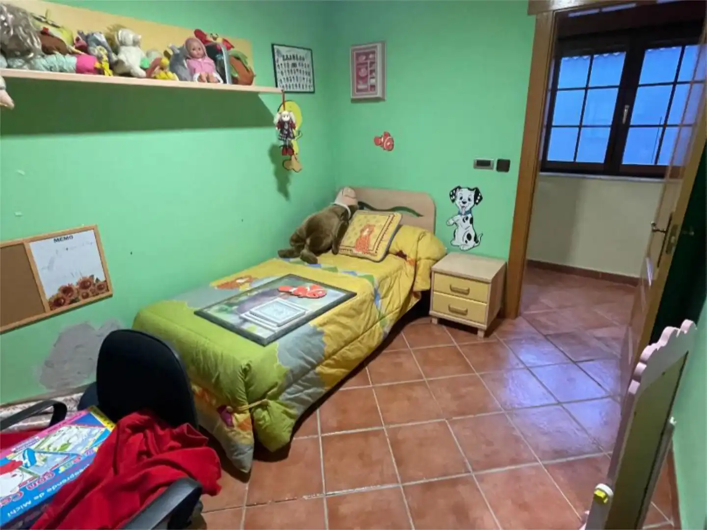Schlafzimmer von Wohnung zum Verkauf in Herrera de Pisuerga mit Balkon