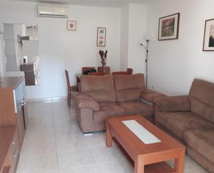 Living room of Flat for sale in Villajoyosa / La Vila Joiosa  with Air Conditioner, Terrace and Swimming Pool
