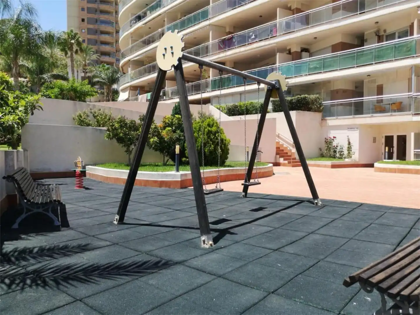 Wohnung zum Verkauf in Avinguda Mestral, 3, Las Azaleas - Alkadir Außenansicht von Wohnung zum Verkauf in Villajoyosa / La Vila Joiosa mit Klimaanlage, Heizung und Privatgarten