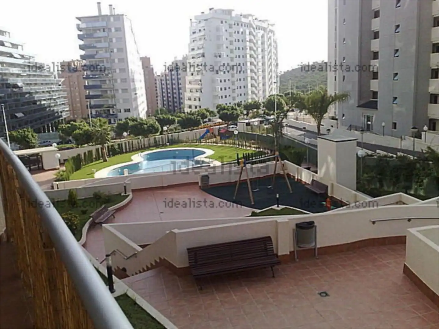 Wohnung zum Verkauf in Avinguda Mestral, 3, Las Azaleas - Alkadir Schwimmbecken von Wohnung zum Verkauf in Villajoyosa / La Vila Joiosa mit Klimaanlage, Heizung und Privatgarten