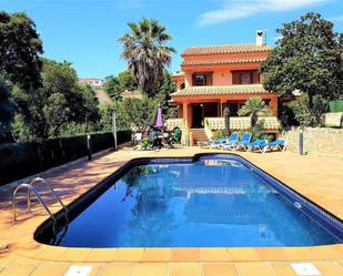 Piscina de Casa o xalet de lloguer en Lloret de Mar amb Aire condicionat, Calefacció i Jardí privat