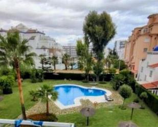 Exterior view of Flat for sale in Torremolinos  with Heating, Private garden and Terrace