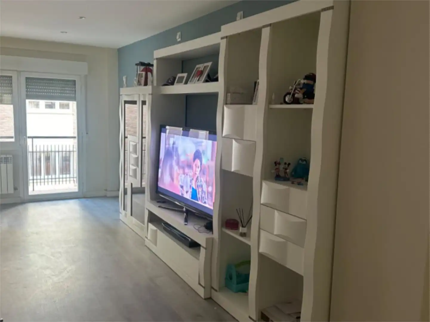 Sala de estar de Piso en venta en Soria Capital  con Calefacción, Parquet y Balcón