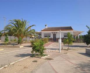 Exterior view of Country house for sale in Moguer  with Air Conditioner and Swimming Pool