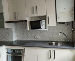 Kitchen of Flat to share in Ponferrada  with Heating, Terrace and Furnished