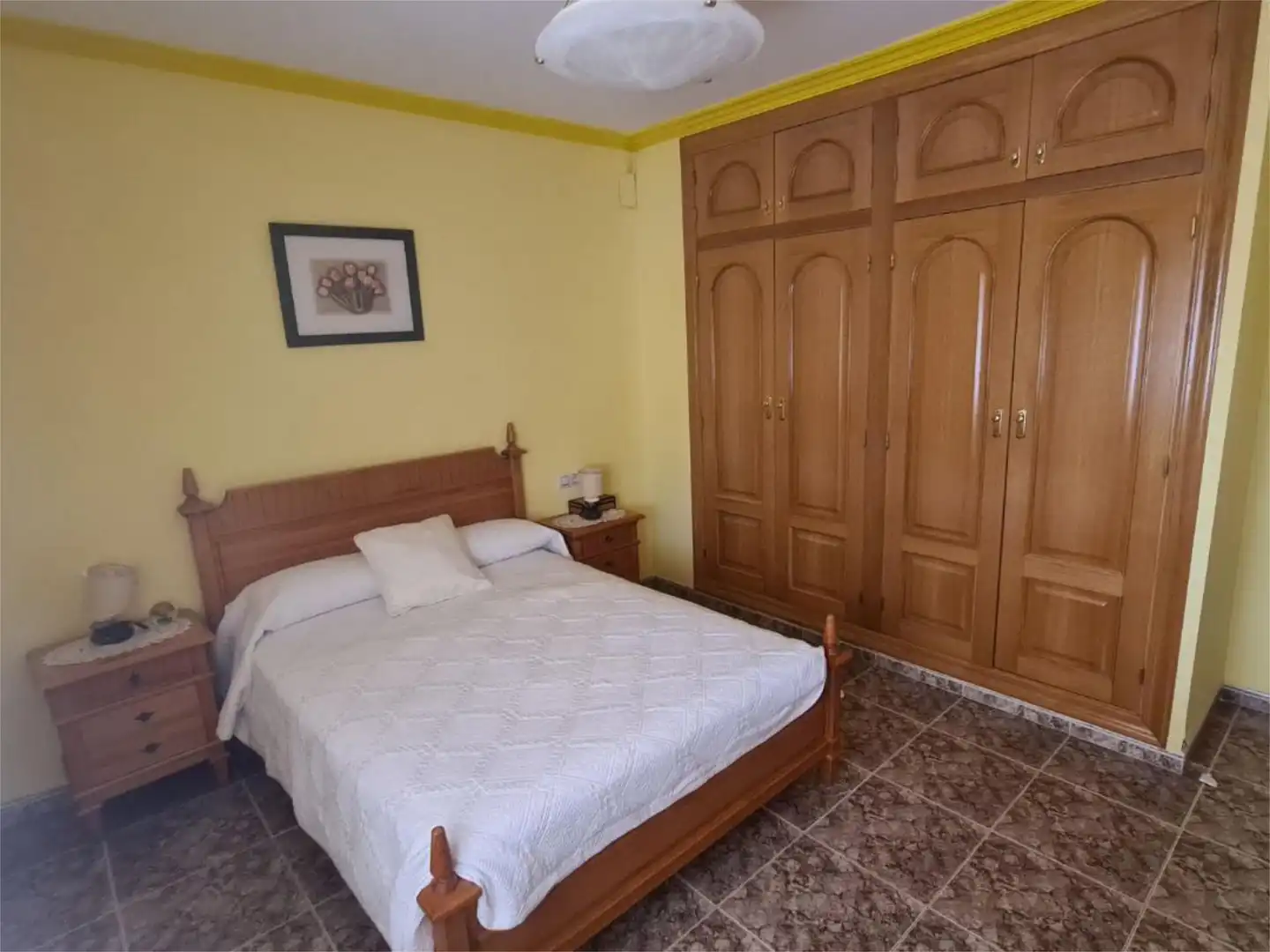 Houses for sale in Urbanizacion Aguasol, 72, Pedanías - Extrarradio Bedroom of Houses for sale in Albacete with Air Conditioner, Heating and Private garden