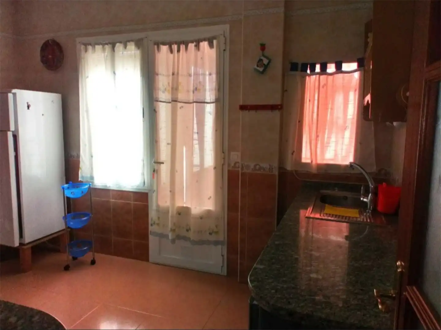 Cocina de Casa adosada en venta en Llerena con Aire acondicionado, Calefacción y Terraza
