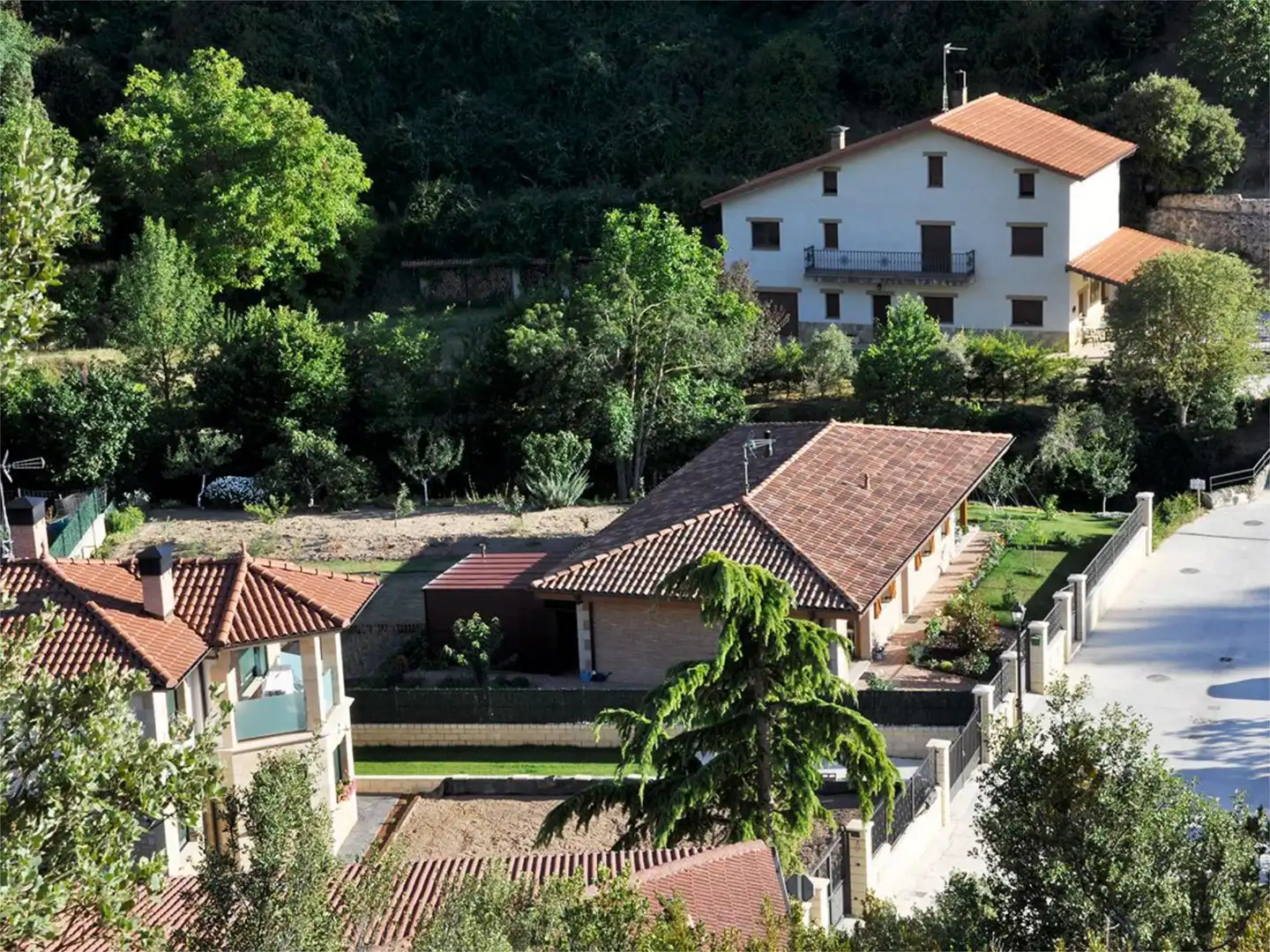 Garten von Country house zum Verkauf in Zambrana mit Heizung, Privatgarten und Parkett
