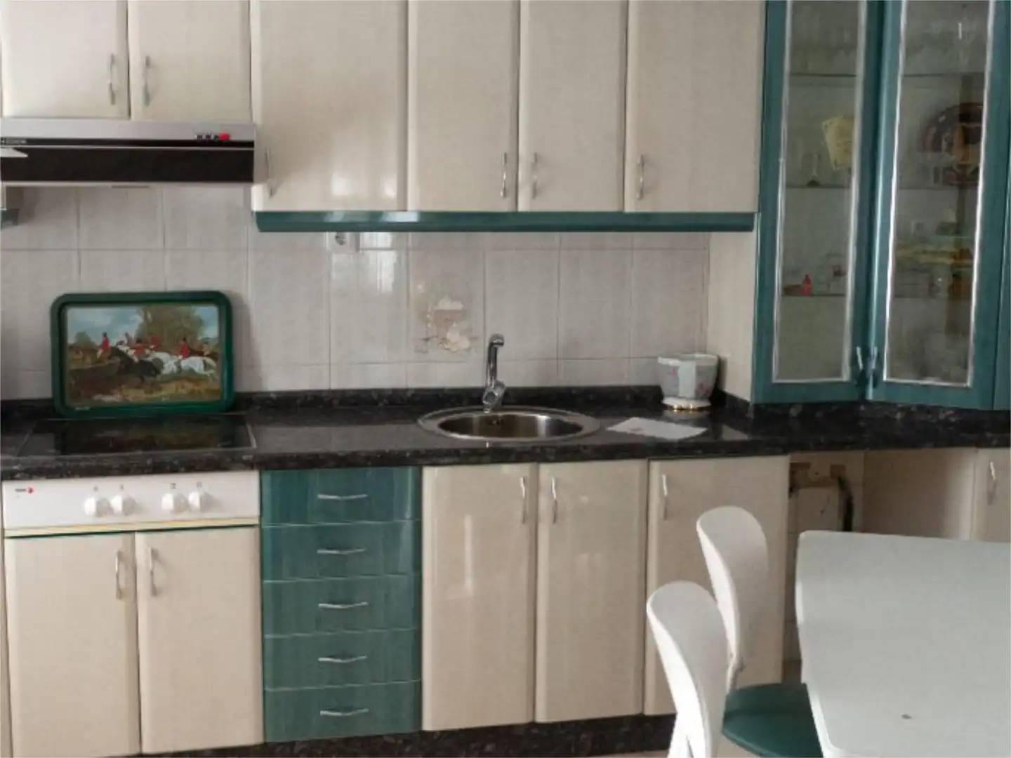 Cocina de Dúplex para compartir en San Andrés del Rabanedo con Calefacción y Amueblado