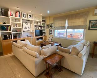 Living room of Attic for sale in Alicante / Alacant  with Air Conditioner, Terrace and Swimming Pool