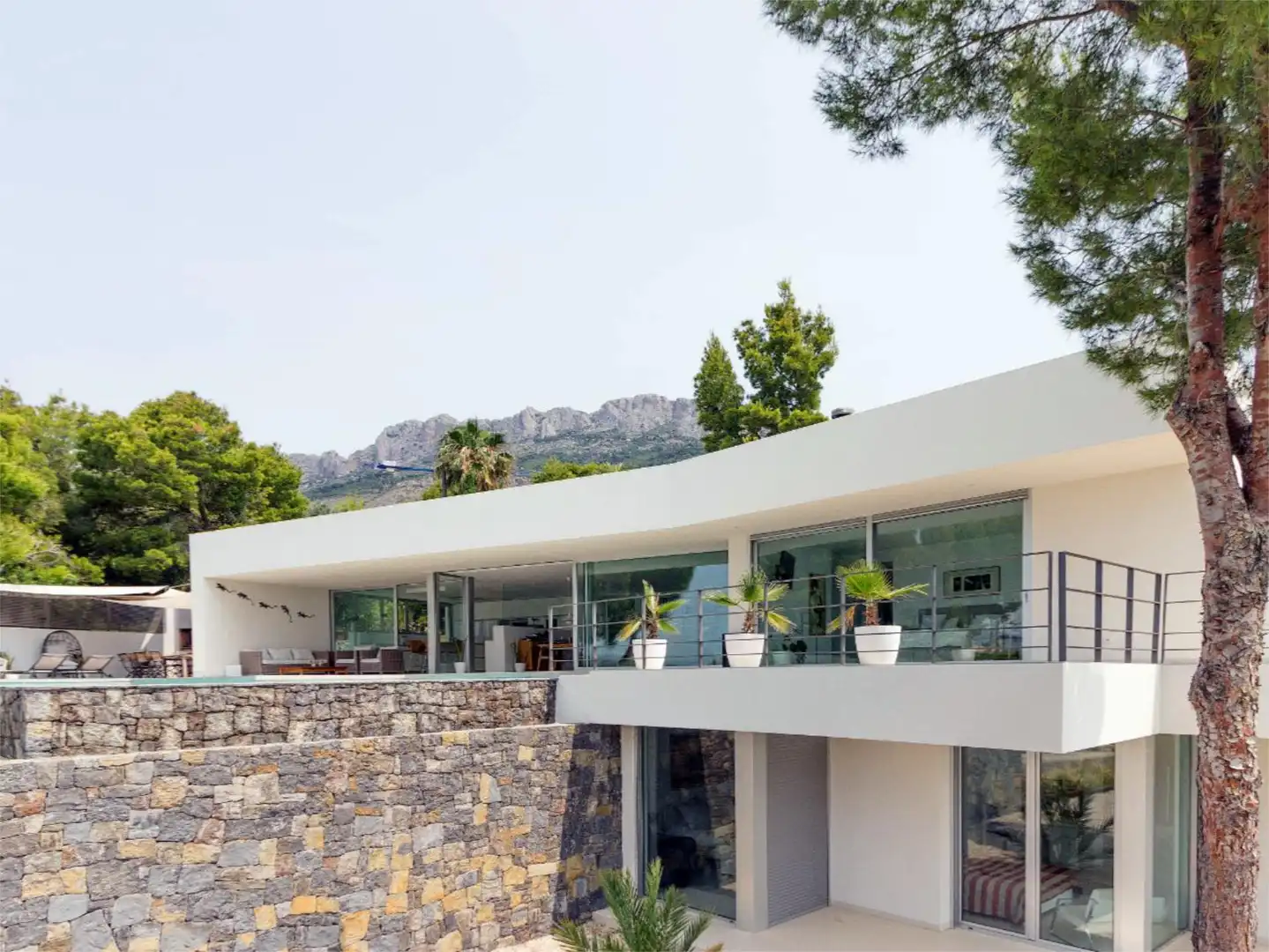 Vista exterior de Casa o chalet en venta en Altea con Aire acondicionado, Calefacción y Jardín privado