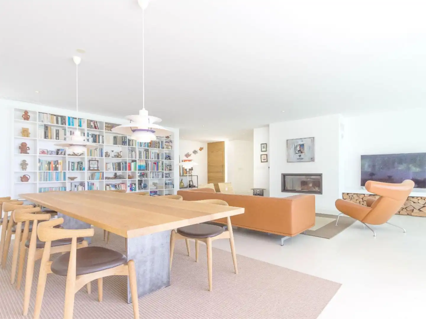 Sala de estar de Casa o chalet en venta en Altea con Aire acondicionado, Calefacción y Jardín privado