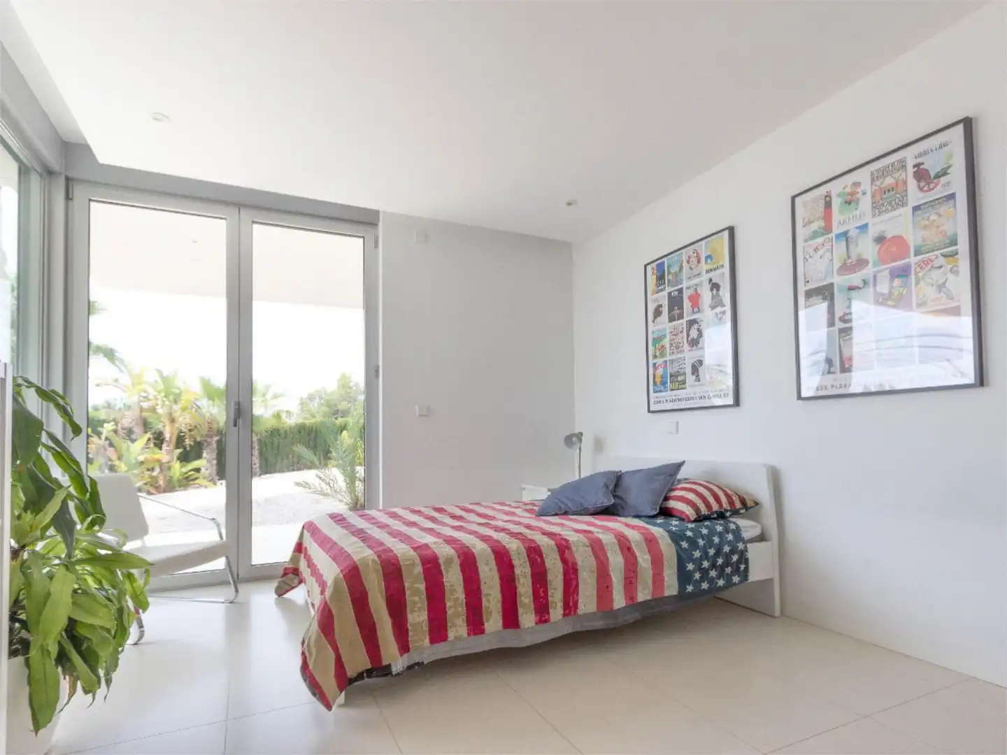Habitación de Casa o chalet en venta en Altea con Aire acondicionado, Calefacción y Jardín privado