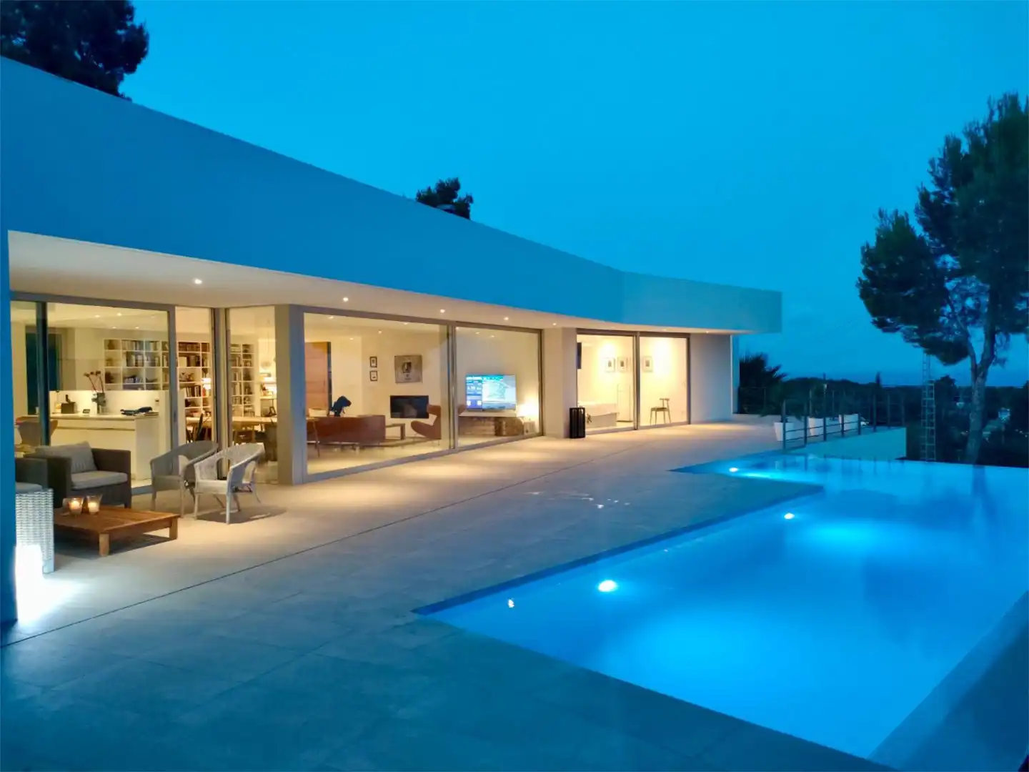 Piscina de Casa o chalet en venta en Altea con Aire acondicionado, Calefacción y Jardín privado