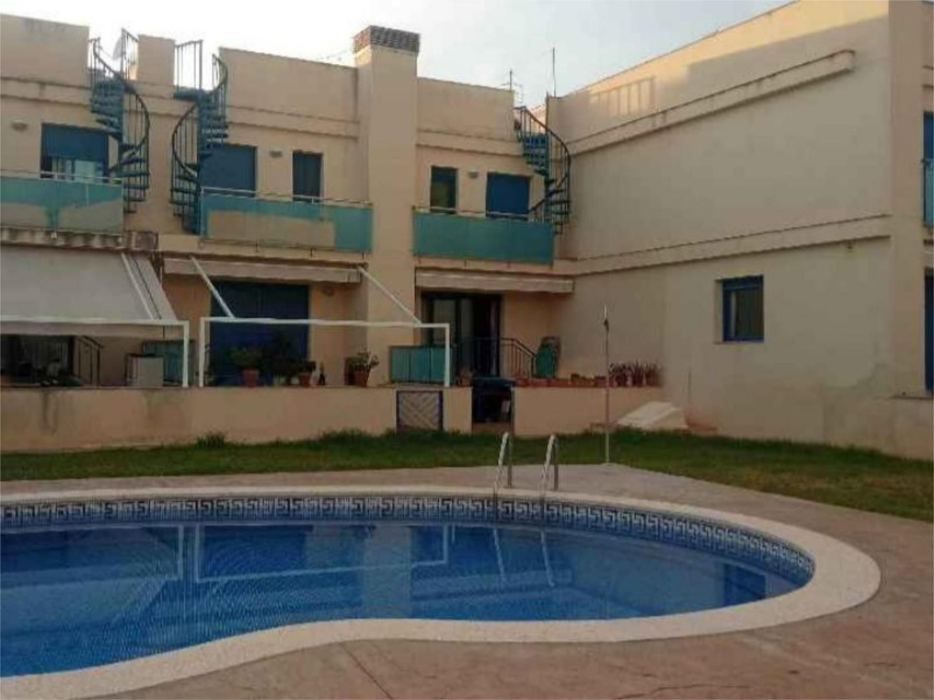 Swimming pool of Flat for sale in L'Ampolla  with Air Conditioner, Private garden and Terrace