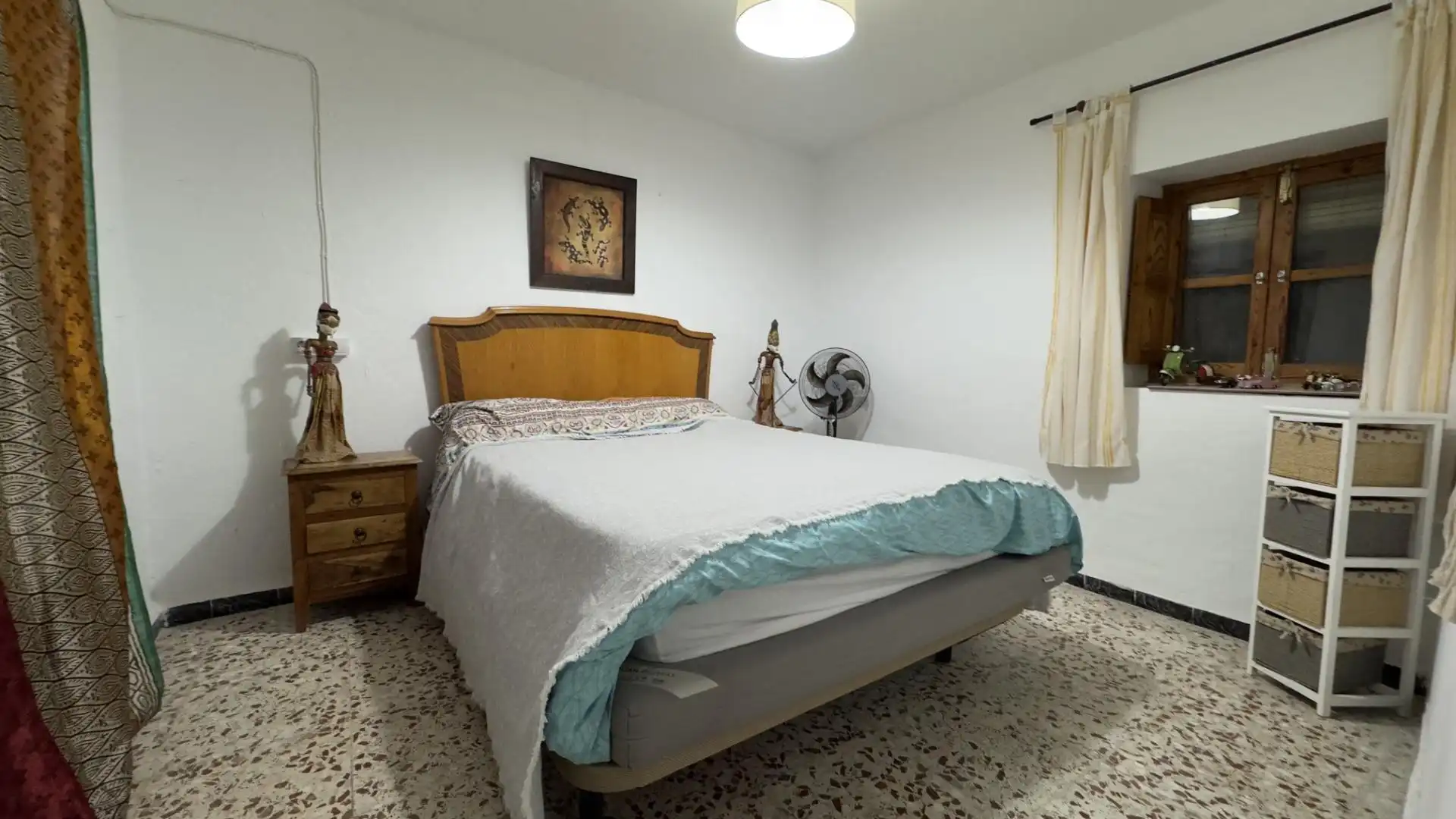 Schlafzimmer von Einfamilien-Reihenhaus zum Verkauf in Uleila del Campo mit Balkon