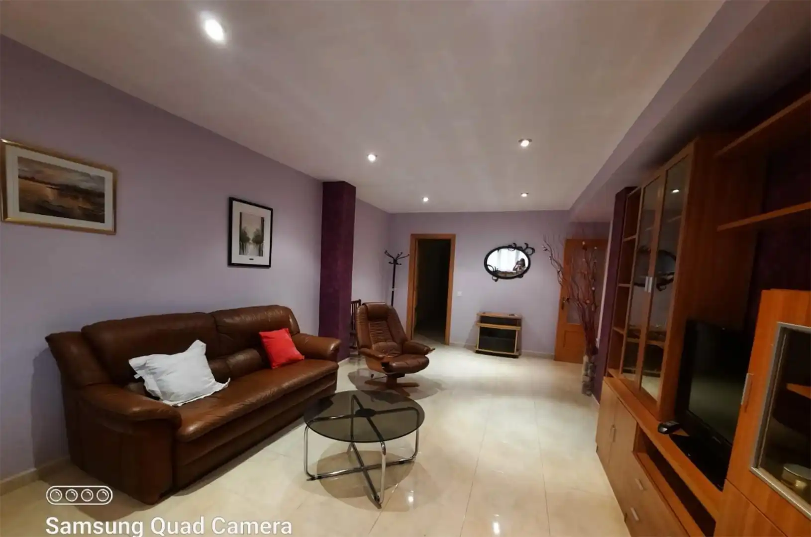 Sala d'estar de Pis en venda en Andorra (Teruel) amb Calefacció, Traster i Moblat