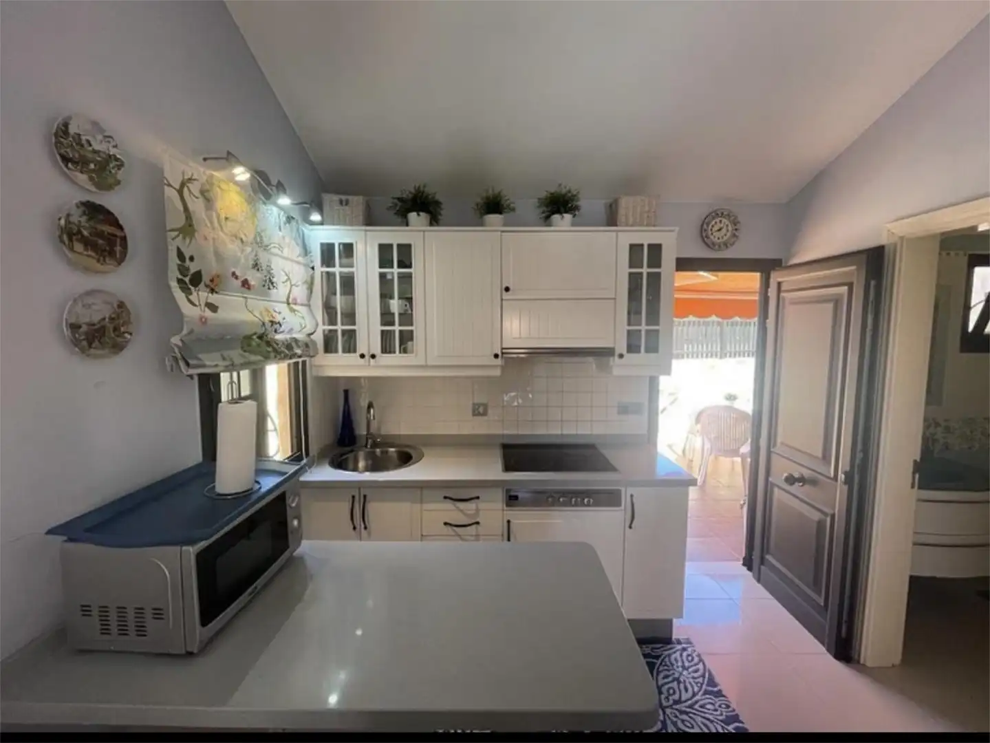 Cuina de Casa o xalet de lloguer en San Bartolomé de Tirajana amb Aire condicionat, Moblat i Forn