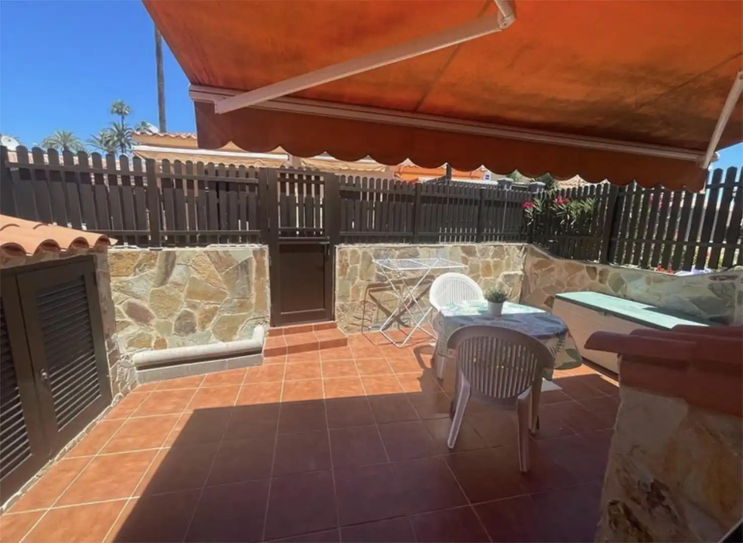 Terrassa de Casa o xalet de lloguer en San Bartolomé de Tirajana amb Aire condicionat, Moblat i Forn