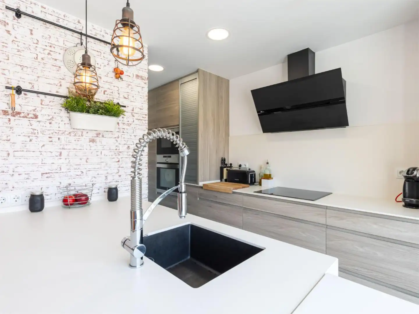 Wohnung zum Verkauf in Carrer de Sant Maties, 52, Creu Alta Küche von Wohnung zum Verkauf in Sabadell mit Klimaanlage, Heizung und Terrasse