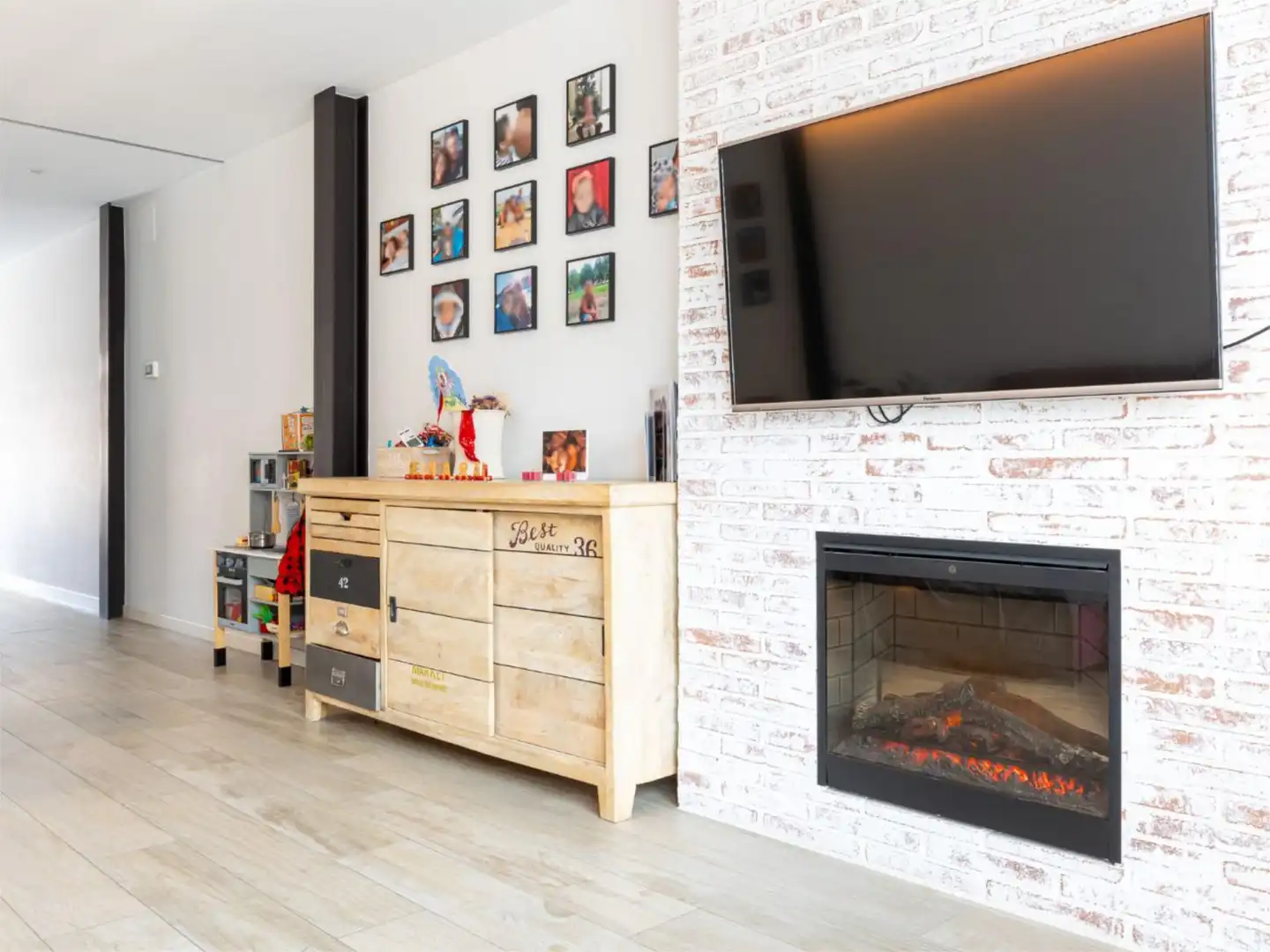Wohnung zum Verkauf in Carrer de Sant Maties, 52, Creu Alta Wohnzimmer von Wohnung zum Verkauf in Sabadell mit Klimaanlage, Heizung und Terrasse