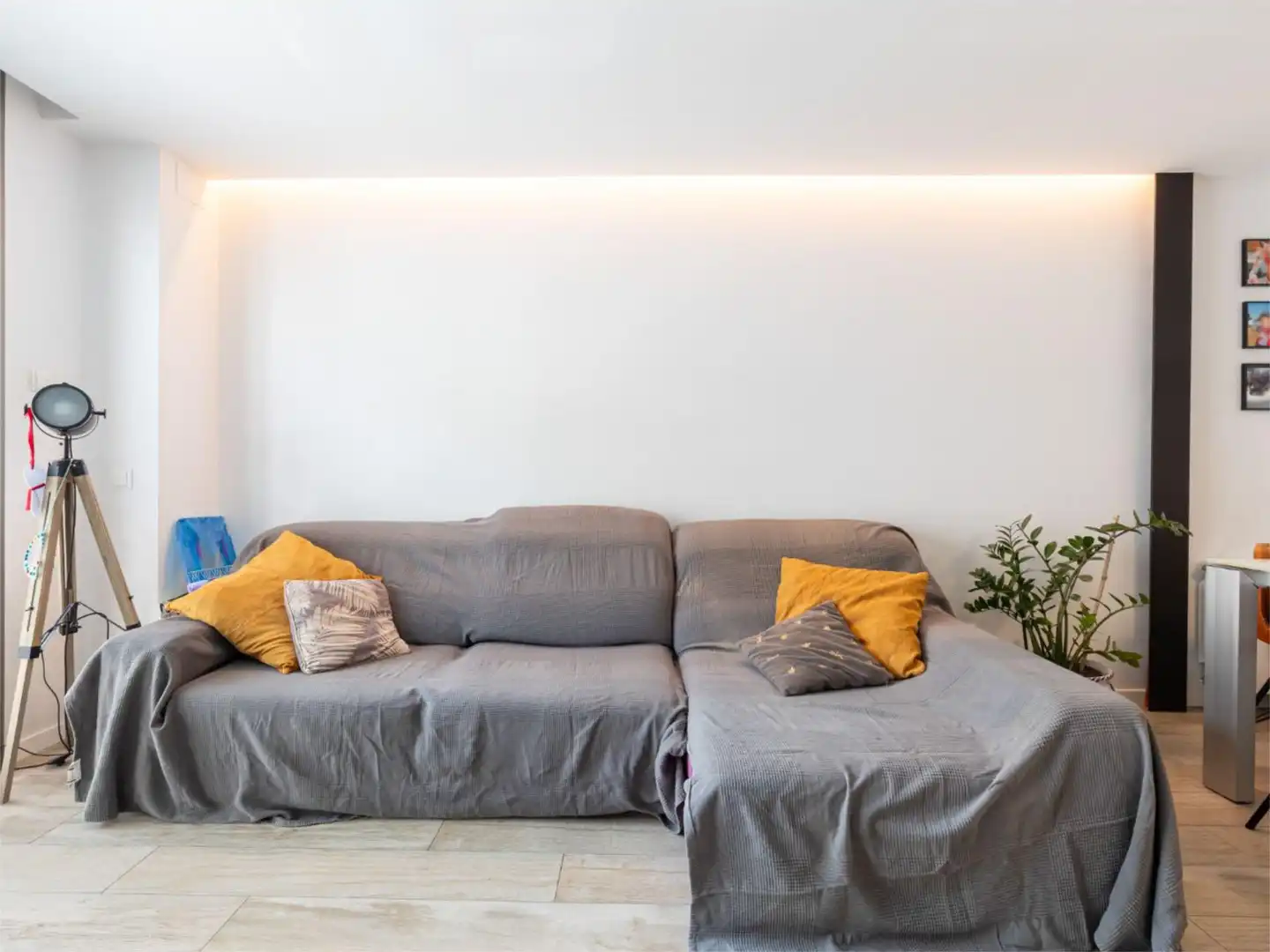 Wohnung zum Verkauf in Carrer de Sant Maties, 52, Creu Alta Wohnzimmer von Wohnung zum Verkauf in Sabadell mit Klimaanlage, Heizung und Terrasse